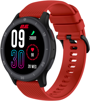 Смарт-часы 2E Motion GT2 47mm Black-Red (2E-CWW21BKRD)