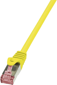 Patchcord LogiLink PrimeLine Cat 6 SFTP 0.5 m Yellow (CQ2027S)