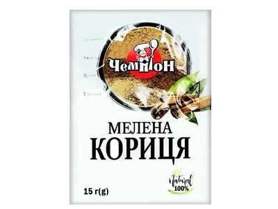 Кориця Чемпіон 15г мелена