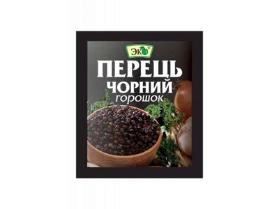 Перець чорний ЭКО 10г горошок