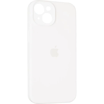 Чехол Fiji Silicone Case Full Camera для Apple iPhone 13 бампер накладка с защитой камеры White
