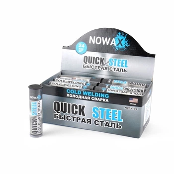 Холодная сварка Nowax Quick Steel, темно-серый NX51109