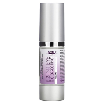 Корректирующий крем для век 2 в 1, NOW Foods, Solutions "2 in 1 Correcting Eye Cream" (30 мл)