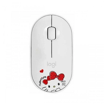 Миша Logitech Pebble M350 Hello Kitty White (910-006031)