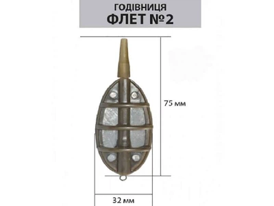 Годівниця АЙ ПОДСЕКАЙ 50г ФЛЕТ №2 вага