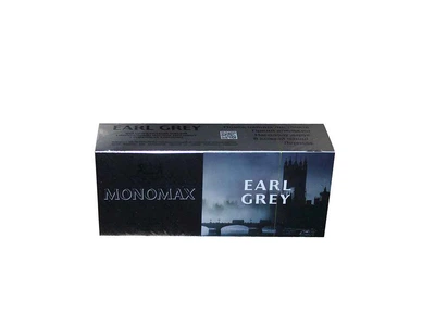 Чай пакетований чорний МОНОМАХ 25 пакетиків Earl Grey 2г