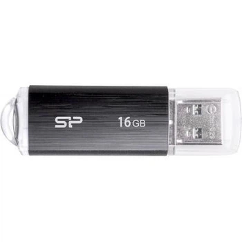 Флешка Silicon Power 16 GB Ultima U02 Black (SP016GBUF2U02V1K)