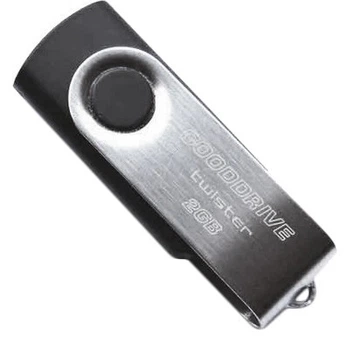 Флешка Goodram 64 GB Twister Black (UTS2-0640K0R11)