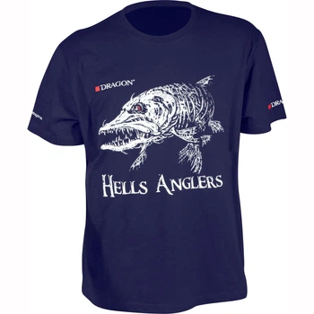 Футболка DRAGON "Hells Anglers (ЩУКА) Navy 3XL
