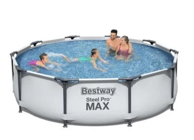 Семейный каркасный круглый бассейн Bestway 56406 305х76 см (21-9-56406 BW Max)