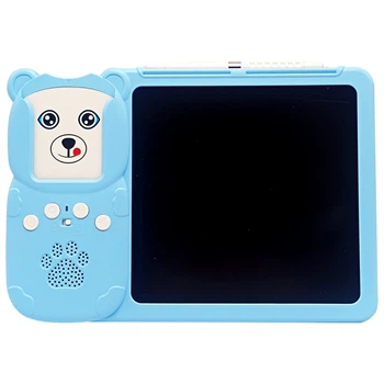 Планшет для малювання LCD Writing Tablet + озвучена абетка Монтессорі Bambi Y5-2AB 255 карток Синій