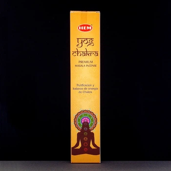 Натуральные пыльцевые благовония Yog Chakra Hem 15 г