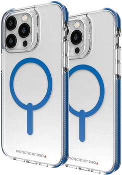 Etui plecki Gear4 Santa Cruz Snap MagSafe do Apple iPhone 14 Pro Blue (702010125)