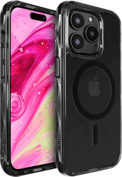 Etui plecki Laut Crystal Matter MagSafe do Apple iPhone 14 Pro Black (L_IP22B_CMX_UB)