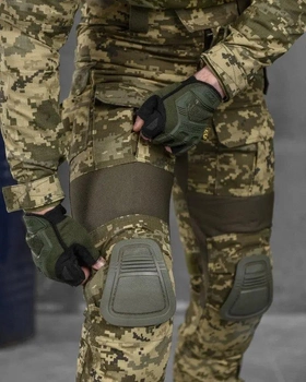 Тактический костюм с наколенниками Amarok весна/лето XL пиксель (40184)