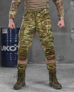 Тактические штурмовые усиленные штаны 7.62 Tactical L мультикам (85701)