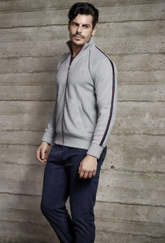 Флисовый мужской костюм Enrico Coveri EA2061 Grigio 48(M) Серый