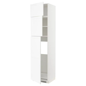 Висока шафа для холодиль IKEA METOD МЕТОД, 60х60х240 см, 094.735.37