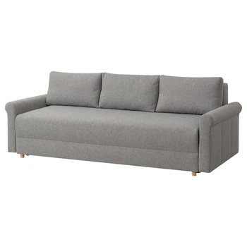3-місний диван-кровать IKEA DÅNHULT, сірий, 005.724.62