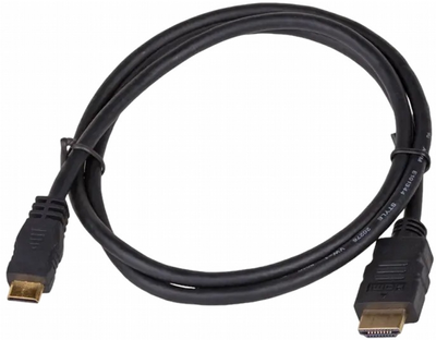 Kabel Akyga HDMI - mini-HDMI 1 m Black (AK-HD-10 m)