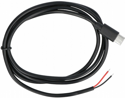 Кабель Akyga USB Type-C - Free Wire 1 м Black (AK-SC-38)