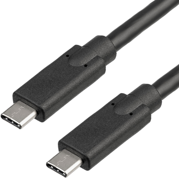 Kabel Akyga USB Type-C - USB Type-C 1 m Black (AK-USB-25)