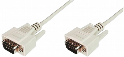 Kabel Digitus D-Sub 9 M/F 10 m White (AK-610203-100-E)
