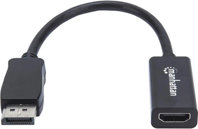 Adapter Manhattan DisplayPort - HDMI Black (0766623151634)