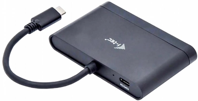 Adapter I-TEC USB Type-C - HDMI - 2 x USB Type-A Black (C31DTPDHDMI)