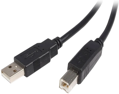 Кабель Lanberg USB Type-A - USB Type-B M/M 5 м Black (CA-USBA-11CC-0005-BK)