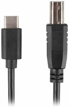 Kabel Lanberg USB Type-C - USB Type-B 3 m Black (CA-USBA-14CC-0030-BK)