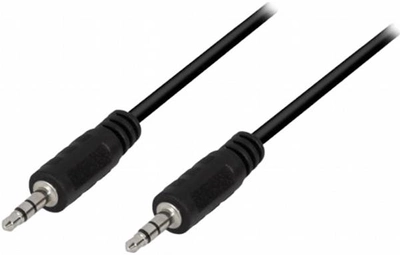 Kabel Logilink Mini Jack 3.5 mm - Mini Jack 3.5 mm 3 m Black (4052792008852)