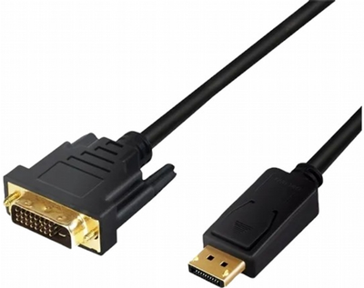 Кабель Logilink DisplayPort - DVI 1 м Black (4052792052473)