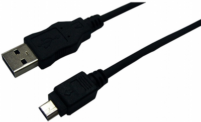 Kabel Logilink USB Type-A - USB Type-B 2 m Black (4260113564158)