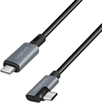 Kabel Logilink USB Type-C - USB Type-C 1 m Black (4052792052817)