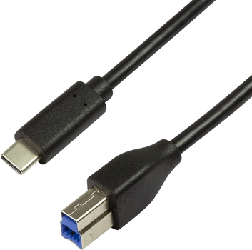 Kabel Logilink USB 3.2 Gen1x1 USB Type-C- USB Type-B 2 m Black (4052792053180)