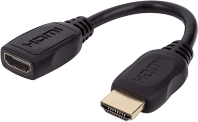 Адаптер Manhattan HDMI M/F Black (0766623354523)