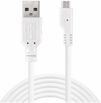 Kabel Sandberg micro-USB - USB Type-A 3 m White (5705730440724)