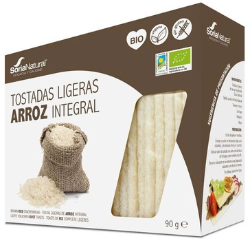 Tosty ryżowe Soria Natural Bio Brown Rice 90 g (8422947805012)