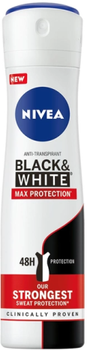 Antyperspirant NIVEA Black and White max protection 48 godzin w sprayu 150 ml (4005900830913)