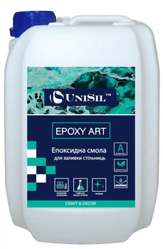 Эпоксидная смола Epoxy Art для заливки столешниц Unisil 3.86 кг