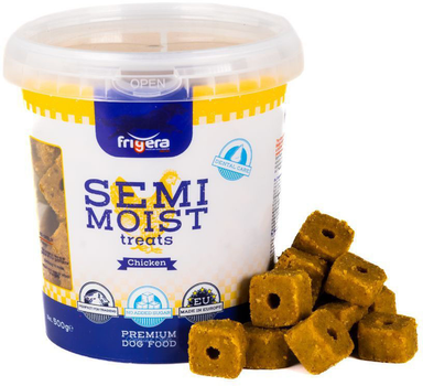 Smakołyk dla psów Frigera Semi-Moist Treat Chicken 500 g (4022858612446)