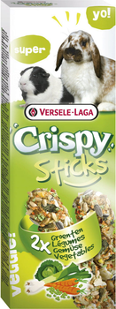 Хрусткі палички для кроликів і морської свинки Versele-Laga Sticks Vegetables 2 шт 110 г (5410340620588)