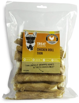Ласощі для собак Treateaters Chicken Rolls 12.4 см 400 г (5705833208177)
