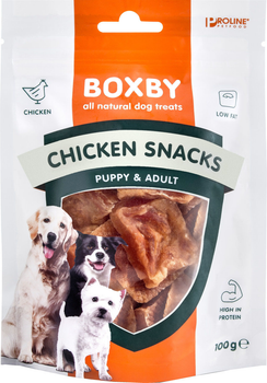 Ласощі для собак Boxby Chicken Snacks 100 г (8716793901579)