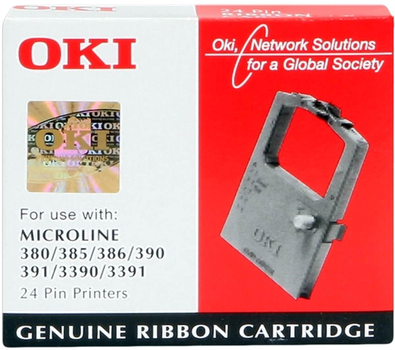 Стрічка для матричних принтерів OKI ML380/ML390/ML3390 Black (9002309)