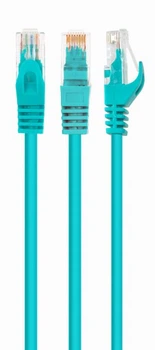 Патч корд Cablexpert PP6U-0.25M/G, UTP, категория. 6, литой, 50u" штекер с фиксатором, 0,25м, зеленый