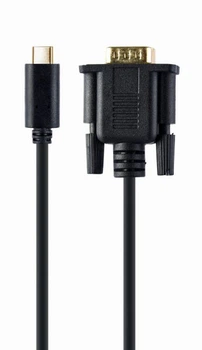 Кабель-перехідник USB Type-C на VGA , Cablexpert A-CM-VGAM-01, 2м