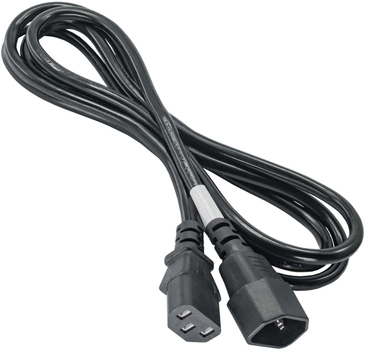 Kabel zasilający Akyga 1x Zasilanie IEC 60320 C13 1.8m (AK-PC-03A)