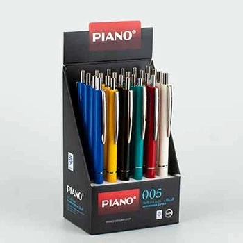 Ручка масляная автомат синяя 005 PIANO 2-325